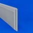 Lisse de protection murale Polyéthylène grise tranche