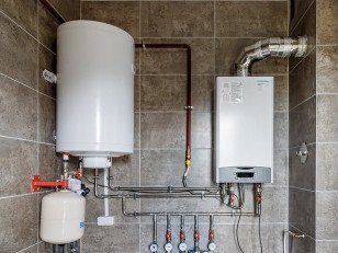 Chauffe eau salle de bains