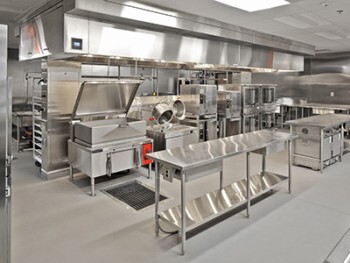 Cuisine professionnelle en inox