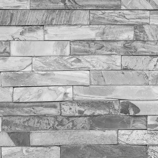 mur en pierre naturelle grise
