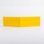 Angle interne pour plinthe Polyéthylène jaune dos