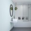 Panneau mural décoratif intérieur PVC Satiné Bleu "Breeze" Altro Whiterock Satins pour salle de bains 3