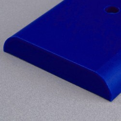 Polyéthylène Bleu RAL 5010 alimentaire, épaisseur 15 mm
