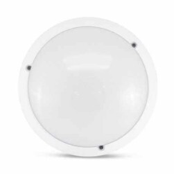 Plafonnier LED blanc 300 mm - 18W - 1600lm - 4000K - IP65