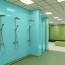 Panneau mural décoratif brillant jaune Altro Whiterock Bleu Givré Sheer Glass pour salle de bain 2