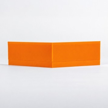 Angle interne pour plinthe Polyéthylène orange dos a