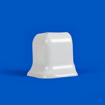 Angle externe blanc PH2E avec bouchons