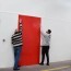 Plaque PVC rouge 3 mm rigide et brillante