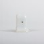 Embout droit blanc pour plinthe PVC sans bouchon