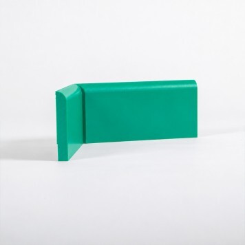 Angle interne pour plinthe Polyéthylène verte tranche