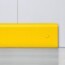 Plinthe en Polyéthylène jaune montée a