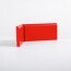 Angle interne pour plinthe Polyéthylène rouge tranche
