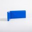 Angle interne pour plinthe Polyéthylène bleue tranche a