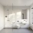 panneau mural PVC ALTRO Whiterock White blanc salle de bain