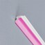 Congé d'angle interne rose shocking pink pour plaques et revêtements épaisseur 2-3 mm