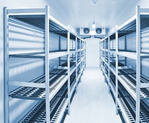 Espace de stockage alimentaire en inox
