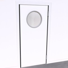 porte va et vient semi isotherme 1 vantail