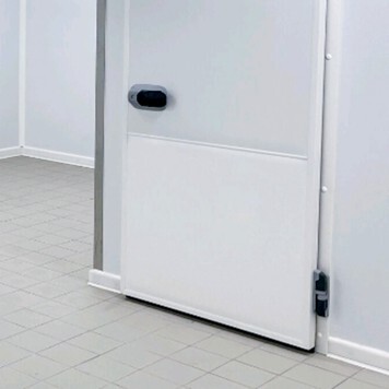 Protection basse pour porte en PVC blanc