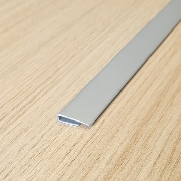 profilé de départ et d'arrêt en aluminium face