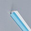 Congé d'angle interne bleu night fall pour plaques et revêtements épaisseur 2-3 mm