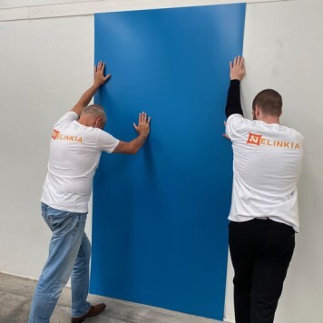 Plaque PVC bleu ciel 2.5 mm satinee pour renover vos murs rigide