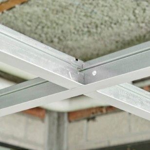 Détail ossature de faux plafond