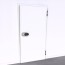 Porte Pivotante Economique pour Chambre Froide Positive RAL 9010 - Ouverture Tirant Droit