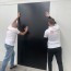 Plaque PVC noire 2.5 mm satinee pour renover vos murs rigide