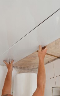 Pose de lambris pvc plafond