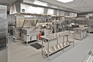 Cuisine professionelle en inox