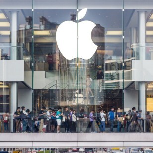 devanture magasin apple