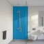 Panneau mural décoratif brillant jaune Altro Whiterock Bleu Profond Night Fall pour salle de bain