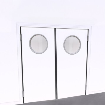 Porte Va et Vient semi isotherme - 2 Vantaux