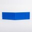 Angle interne pour plinthe Polyéthylène bleue dos a
