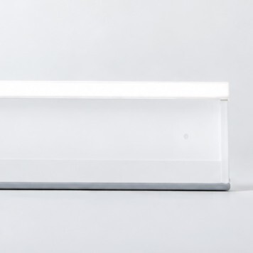 Plinthe à joints souples Polyéthylène blanche dos